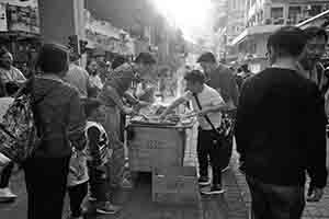 Street food, Prince Edward Road, 16 February 2018