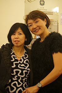 At the wedding of Giorgio Biancorosso and Yoko Hosoda (left), Cotton Tree Drive Marriage Registry, 27 February 2018