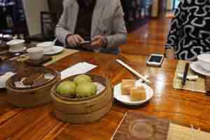 Dim Sum,  Lock Cha tea house, Hong Kong Park, Hong Kong Island, 27 February 2018