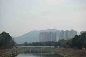 Scenery on a riverside walk from Sheung Shui to Lo Wu, 11 February 2018