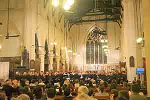 St. David's Day concert at St. John's Cathedral, Central, 1 March 2018