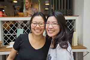 Lunch with ex-students, Sheung Wan, 16 March 2018