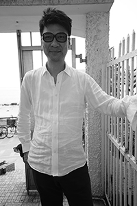 Artist Lukas Tam, Silvermine Bay Beach, Lantau, 18 March 2018