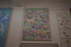 Artwork in  Wu Shanzhuan's exhibition at Hanart TZ Gallery, Pedder Building, Central, 22 March 2018