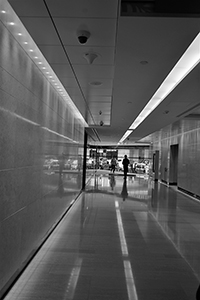 Corridor in a building, Central, 26 March 2018