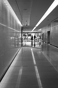 Corridor in a building, Central, 26 March 2018