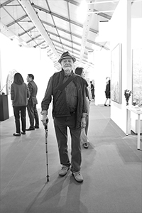 Norman de Brackinge at Art Central, 26 March 2018