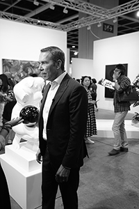 Jeff Koons at Art Basel Hong Kong, Convention and Exhibition Centre,  Wanchai, 27 March 2018