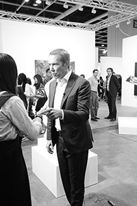 Jeff Koons at Art Basel Hong Kong, Convention and Exhibition Centre,  Wanchai, 27 March 2018