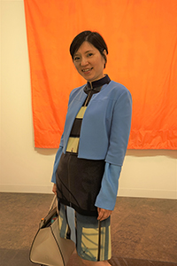 Connie Lam in Art Basel, Wanchai, 27 March 2018