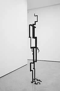 Artwork in exhibition 'Rooting the Synapse' by Antony Gormley, White Cube gallery, Central, 28 March 2018