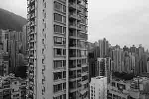 Building with balconies, Sheung Wan, 7 March 2018