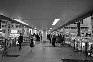 Footbridge, Lockhart Road, Wanchai, 9 March 2018
