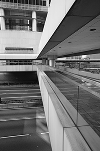 Footbridge in Central, Hong Kong Island, 19 April 2018