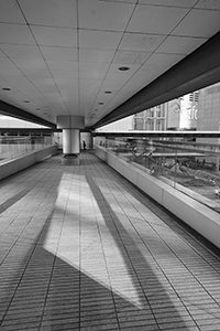 Footbridge in Central, Hong Kong Island, 19 April 2018