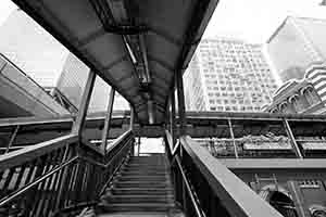 Footbridge beside Western Market, Sheung Wan, 21 April 2018