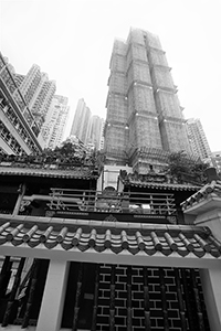 Construction of a building, Sheung Wan, 26 April 2018