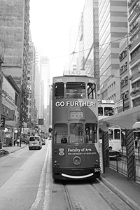 Tram, Des Voeux Road Central, Sheung Wan, 29 April 2018