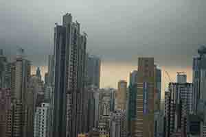 View towards Sai Ying Pun, Sheung Wan, 8 May 2018