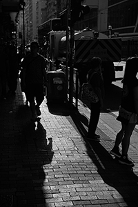 Shadows, Des Voeux Road West, Sheung Wan, 12 May 2018