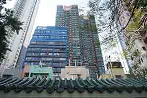 Queen's Terrace, viewed from Hollywood Road Park, Sheung Wan, 12 May 2018