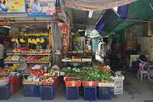 Fruit and vegetable shop, Yung Shue Wan, Lamma Island, 13 May 2018