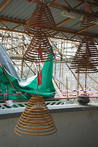 Incense coils, Yung Shue Wan, Lamma Island, 13 May 2018