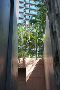 View between two buildings, Sheung Wan, 14 May 2018