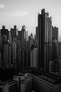 View towards Sai Ying Pun from Sheung Wan, 19 May 2018