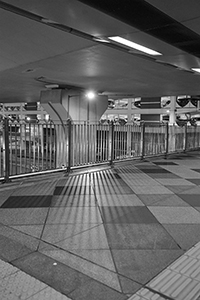 Footbridge under Rumsey Street flyover, Sheung Wan, 4 May 2018