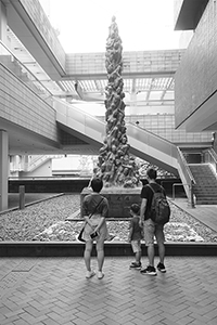 Pillar of Shame, University of Hong Kong campus, 5 June 2018
