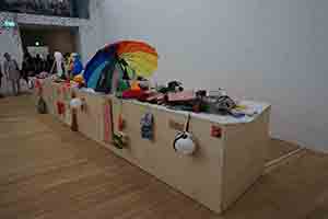 Exhibit in Dismantling the Scaffold, Tai Kwun, Central, 8 June 2018