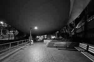 Underneath the overhead carriageway, Wanchai, 14 June 2018