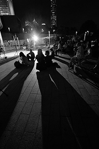 Audience at a screening by People Power at the Central Government Offices Complex, Admiralty, 14 June 2018