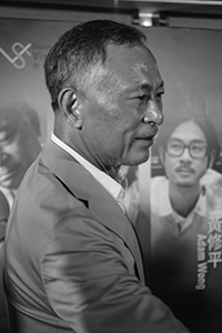 Film Director Johnnie To at a Lingnan University event at the Festival Grand cinema, Festival Walk, Kowloon Tong, 20 June 2018