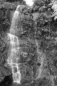Waterfall, Harlech Road, The Peak, 26 June 2018