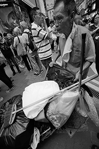 Street scene, Causeway Bay, 1 July 2018
