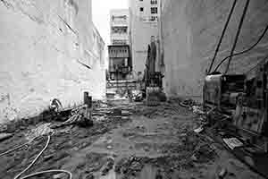 Construction site, Sai Ying Pun, 8 July 2018