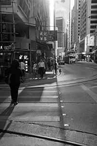Street view, Des Voeux Road Central, Sheung Wan, 10 July 2018