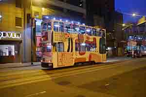 A Tram on Des Voeux Road West, Sheung Wan, 8 July 2018