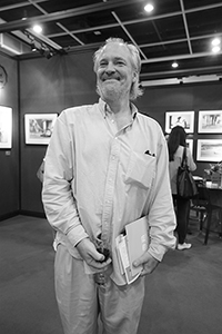 Michael Duckworth, at the exhibition Fine Art Asia and Ink Asia 2018, Hong Kong Convention and Exhibition Centre, Wanchai, 28 September 2018