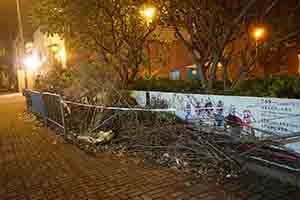 Damage caused by Typhoon Mangkhut, Sheung Wan, 24 September 2018