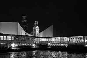 The Cultural Centre and the clock tower, Tsim Sha Tsui, 25 September 2018