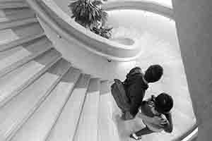Spiral Staircase in Tai Kwun, Central, 27 September 2018