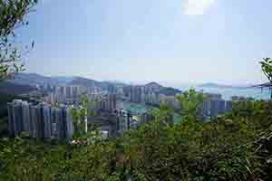 View of Aberdeen and Ap Lei Chau, 7 October 2018