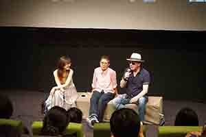 Film director Angie Chen in conversation with actor Anthony Wong, Hong Kong Arts Centre, Wanchai, 14 October 2018