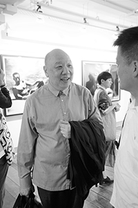 Patrick Lee at an event of the Hong Kong International Photo Festival, JCCAC, Shek Kip Mei, 25 October 2018