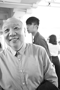 Patrick Lee at an event of the Hong Kong International Photo Festival, JCCAC, Shek Kip Mei, 25 October 2018