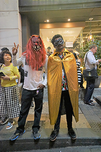 Halloween costume, Central, 31 October 2018