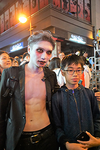 Halloween costume, Central, 31 October 2018